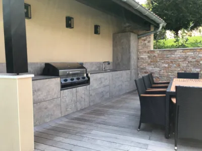 Installation d'une cuisine d’été à Toulouse en 2022