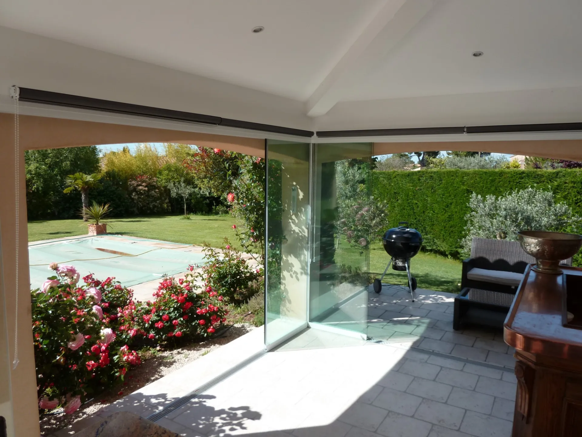 Baie vitrée coulissante SOLARLUX  Aix en Provence