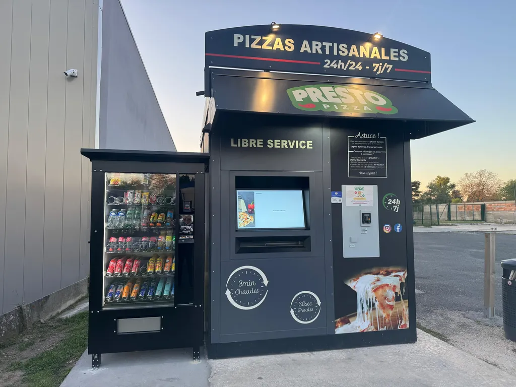 GPE 50 - Distributeur automatique snacks et boissons