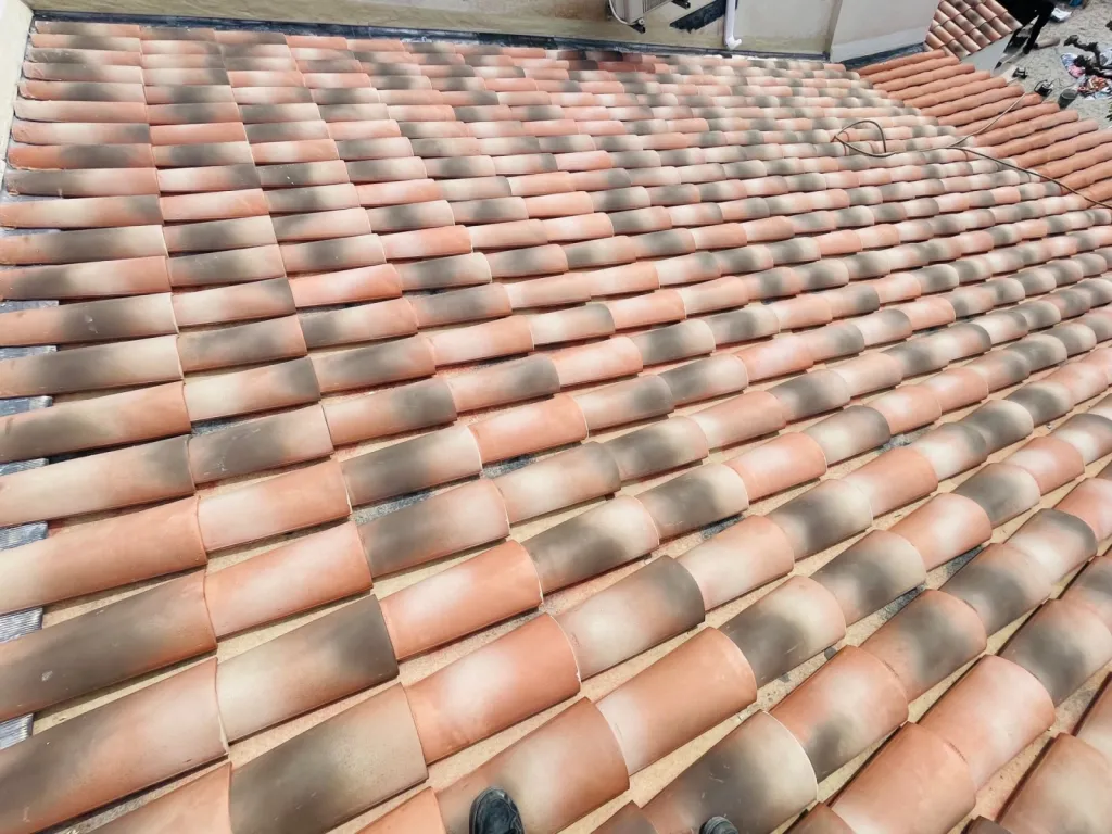 Changement d’une toiture de maison avec isolation sur Aix en Provence.