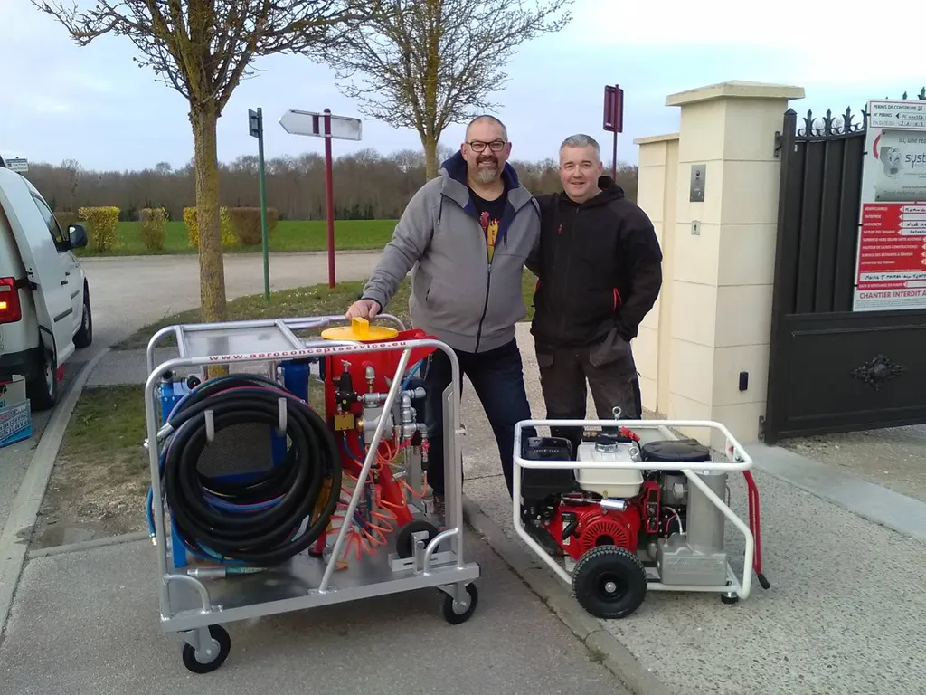 matériel aérogommage clermont