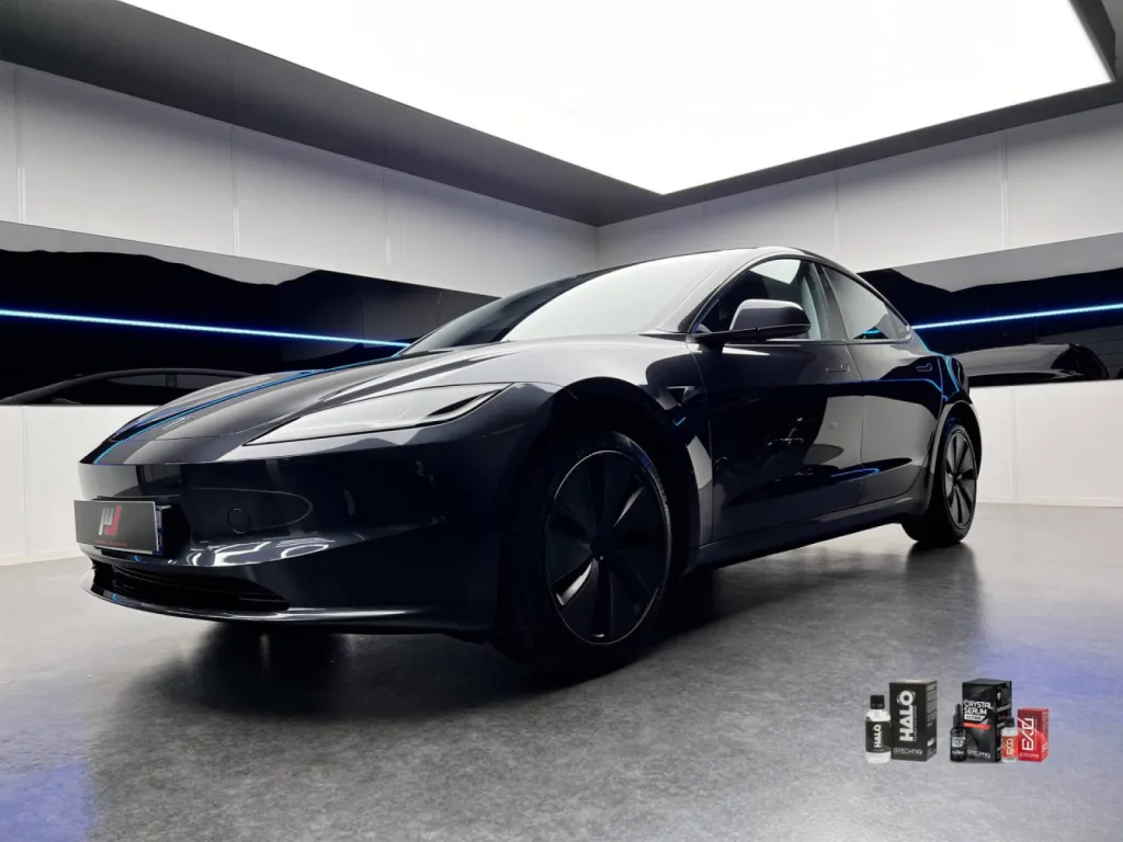 NOUVELLE TESLA MODEL 3 HIGHLAND - PROTECTION PPF XPEL ET TRAITEMENT CERAMIQUE GTECHNIQ - VALENCIENNES 59