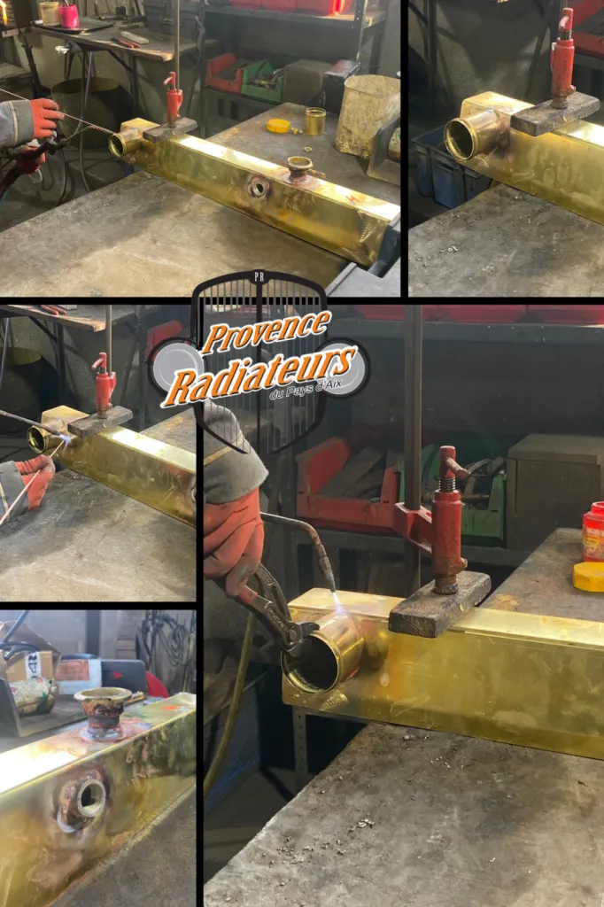 A Marseille, fabrication de radiateur de refroidissement de groupe électrogène SDMO