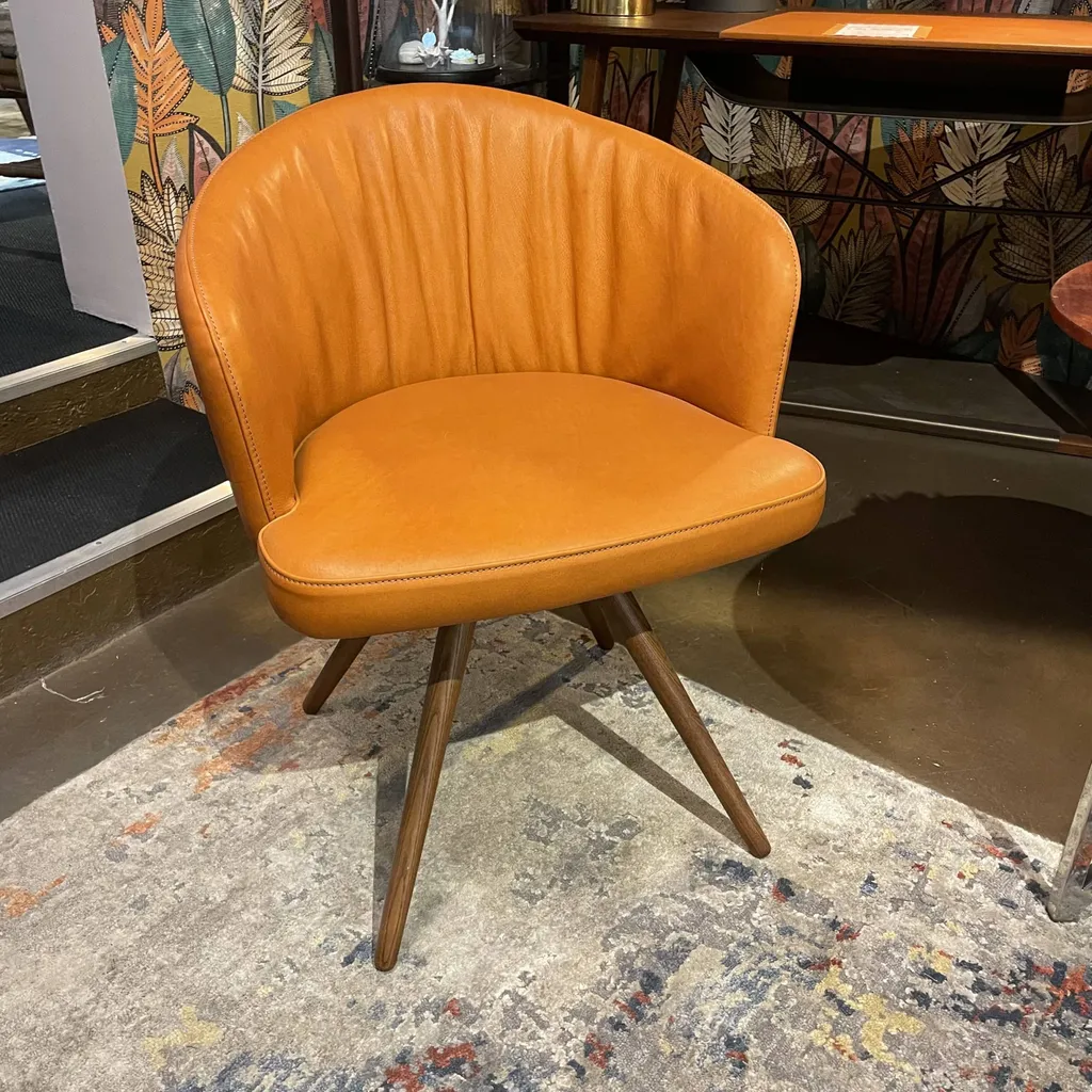 Fauteuil JOE en cuir