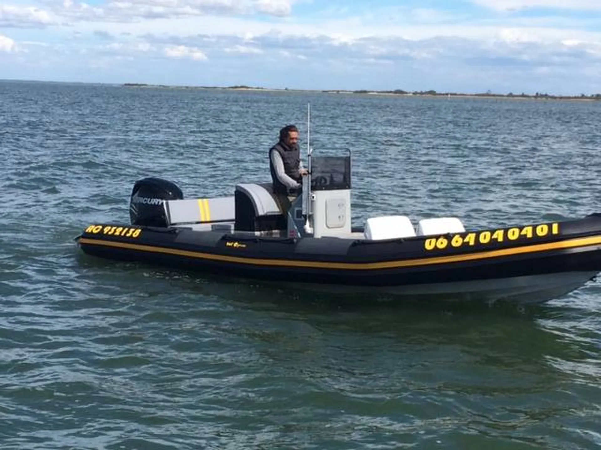 Excursion en semi-rigide sur le bassin d'Arcachon depuis la jetée et le village ostréicole de Grand Piquey
