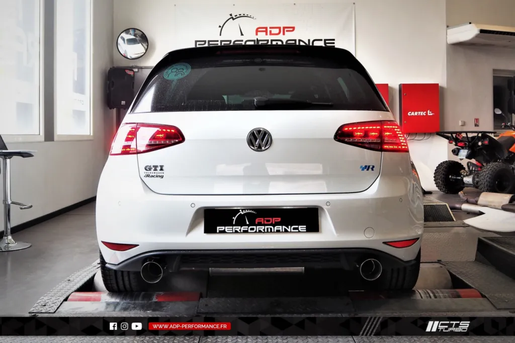 Ligne complète   catalyseur sport CTS Turbo Cavaillon - VW Golf 7 GTI - ADP Performance