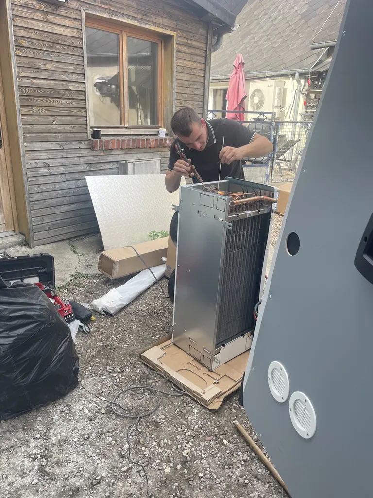 vente et installation d une Chambre froide négative et positive à Bourgtheroulde 