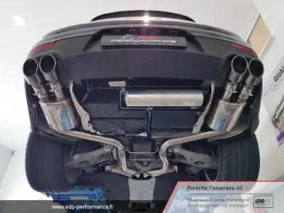 Ligne d'échappement iPE Innotech Porsche Panamera 4S Marseille