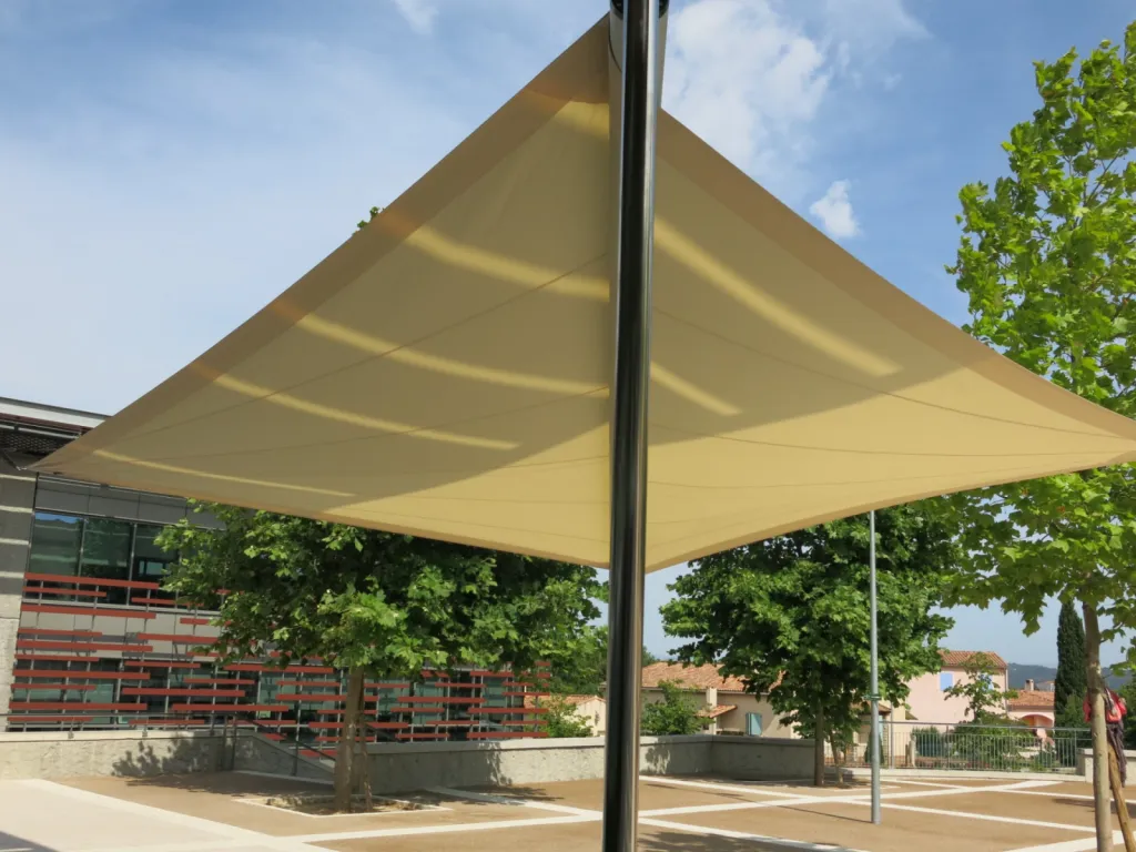 Voile d'ombrage sur mesure aix en provence