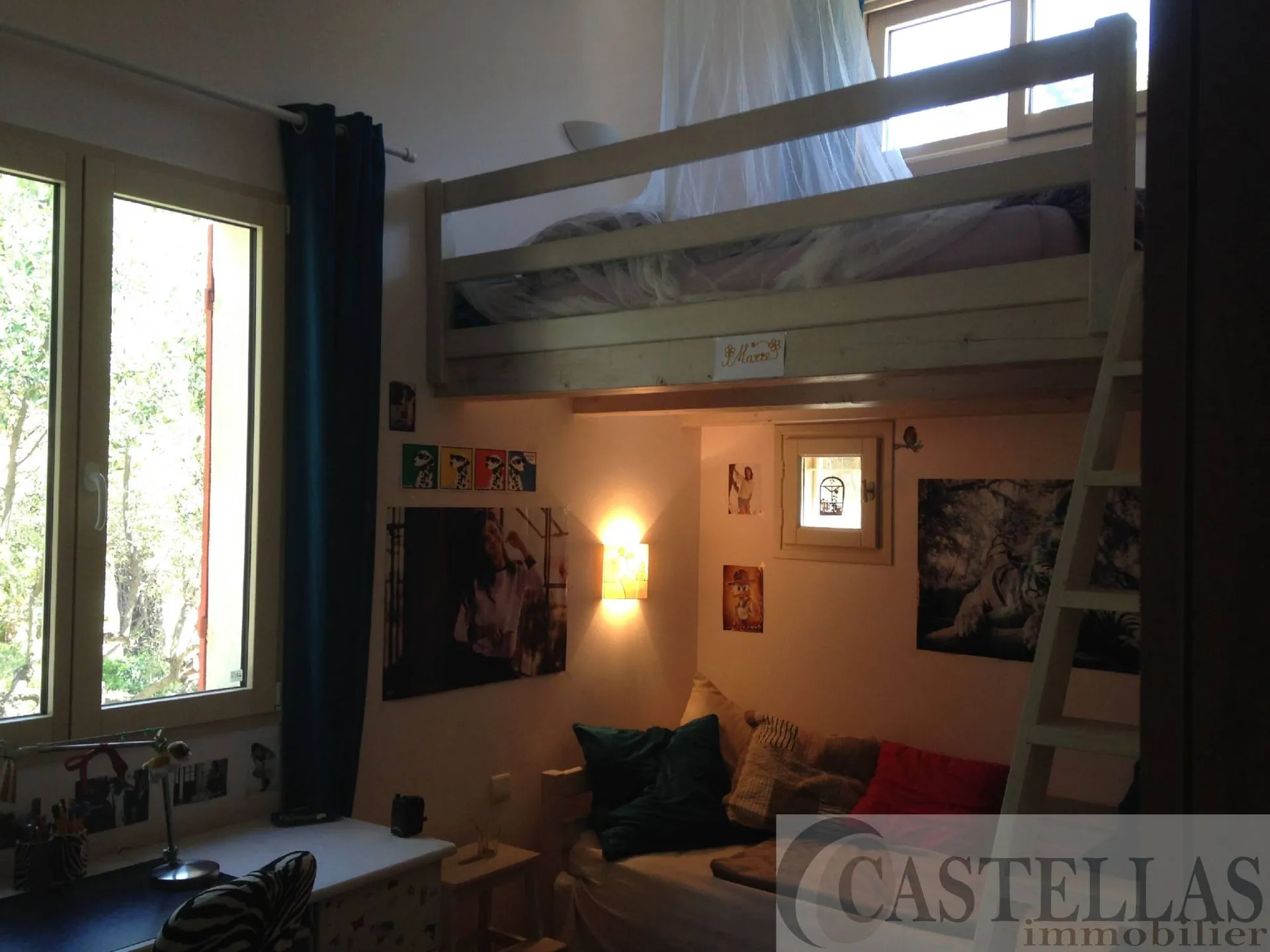 A vendre maison 4 Cassis au calme dans résidence avec piscine et tennis