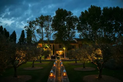 mariage dans un mas en provence