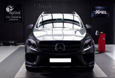Mercedes GLE Hybrid traité avec Crystal Serum Ultra pour un rendu éclatant à Lorient.