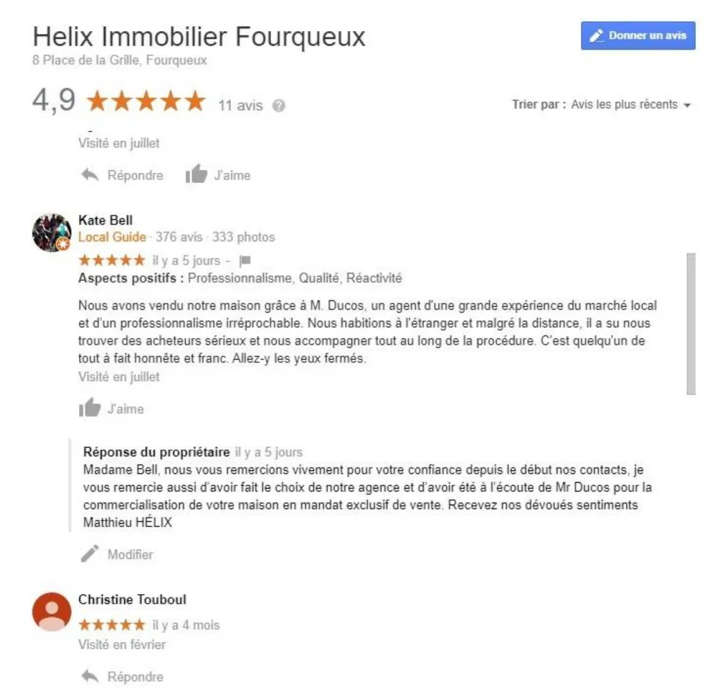 un agent d'une grande expérience du marché local et d’un professionnalisme irréprochable. Allez-y les yeux fermés.