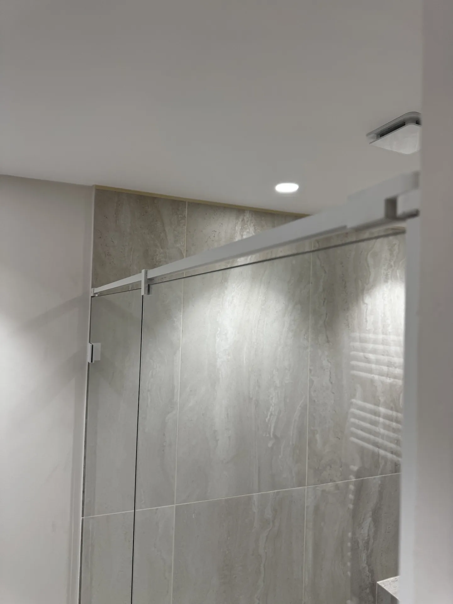 Saint-Foy-lès-Lyon Installation fixe et porte de douche