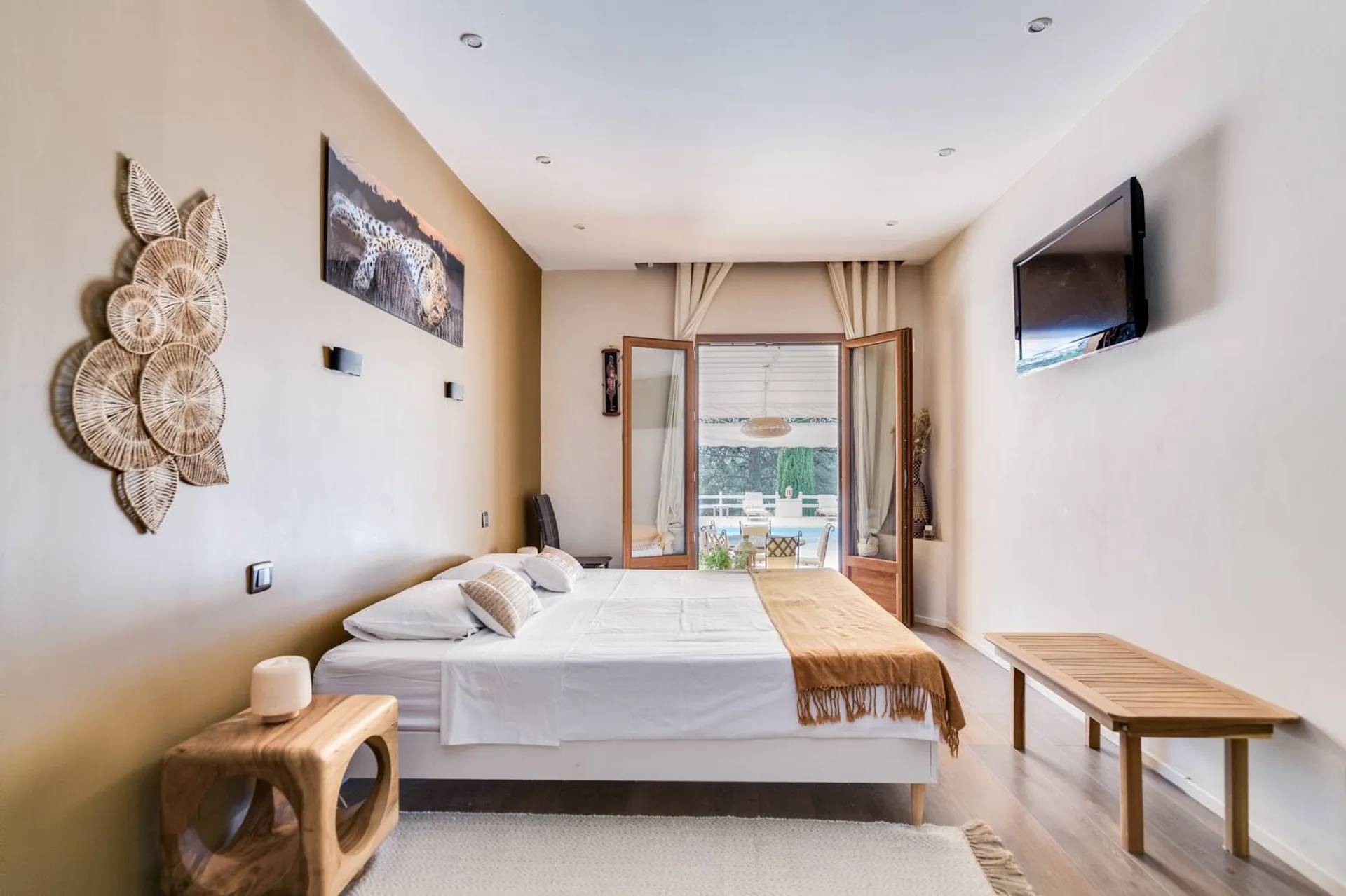 Dans un écrin de verdure au calme à La Bouilladisse