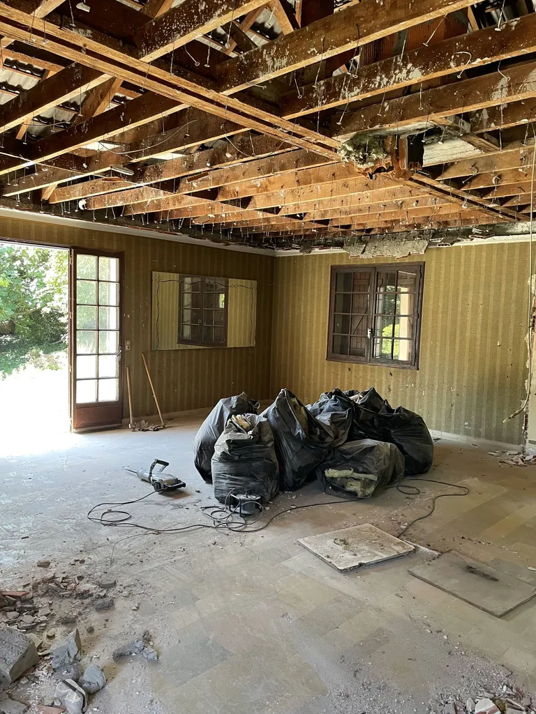 Rénovation globale d’une maison des années 1970 à proximité de Lyon