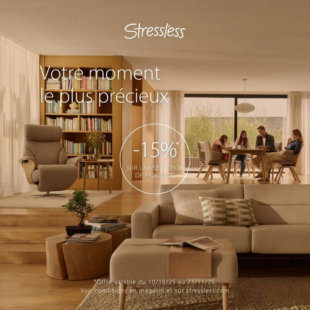 Promotion canapé Stressless à hyères près de La Garde