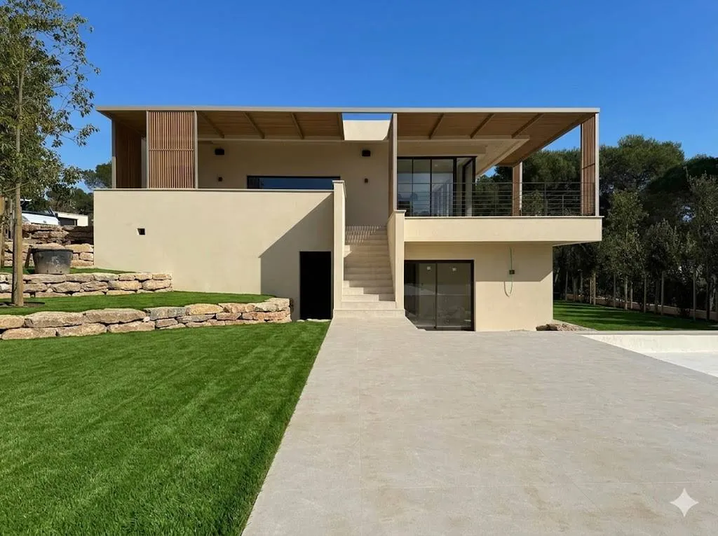 pergola sur mesure bois acier cannes