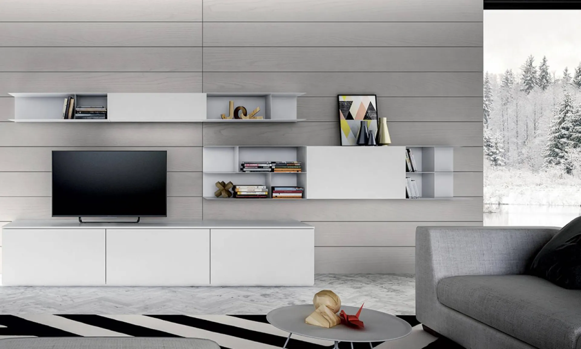 Living design haut de gamme sur mesure de fabrication italienne à Bandol dans le 83