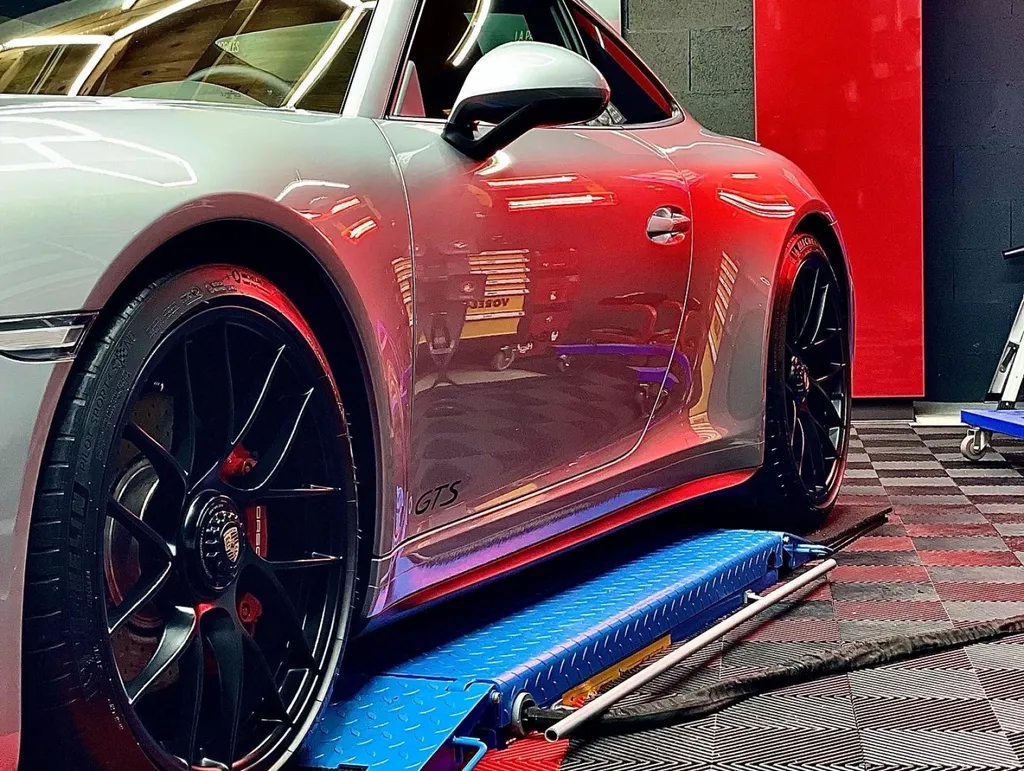 Protection carrosserie Lyon PPF traitement céramique Porsche 991 GTS