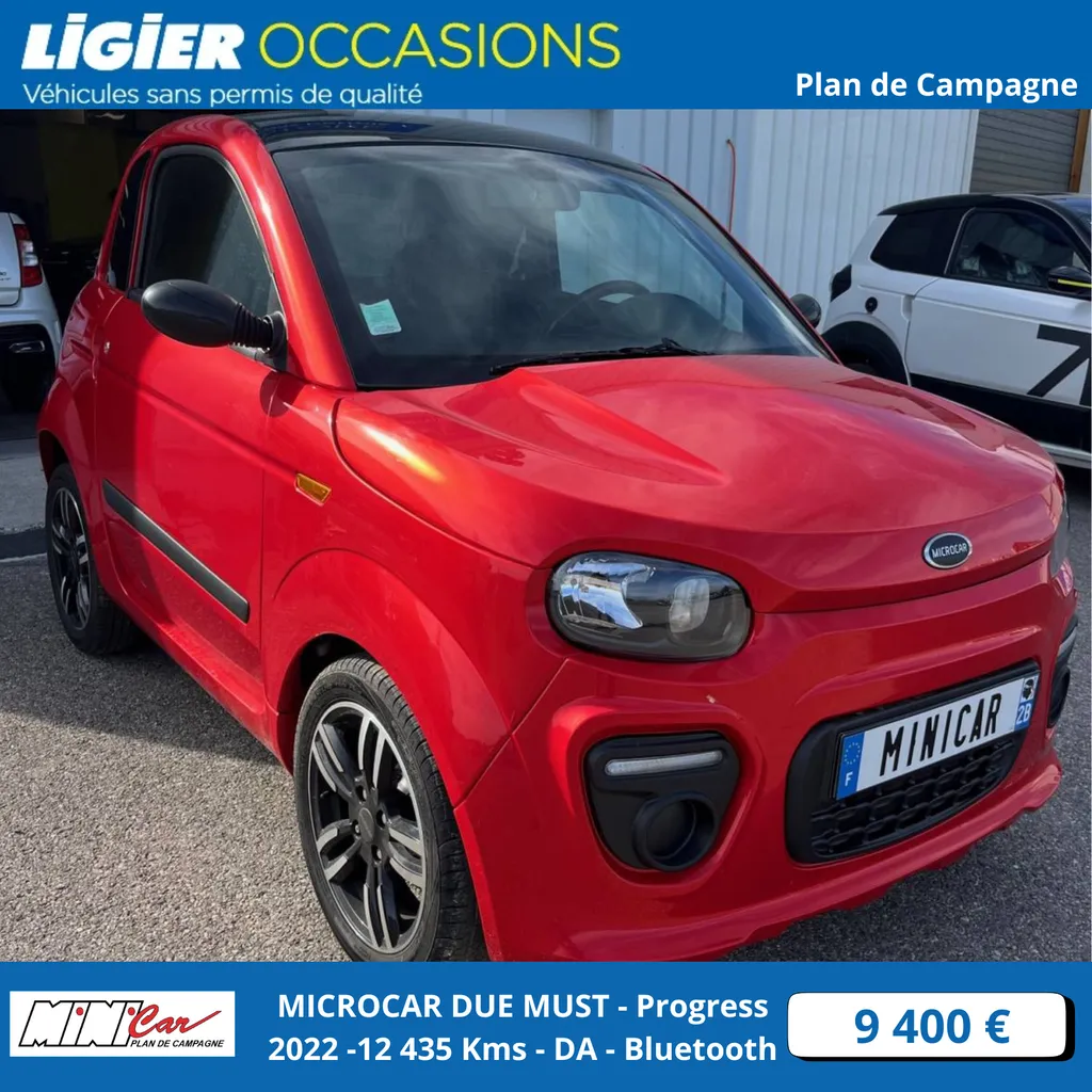 voiture sans permis occasion Ligier Microcar marignane