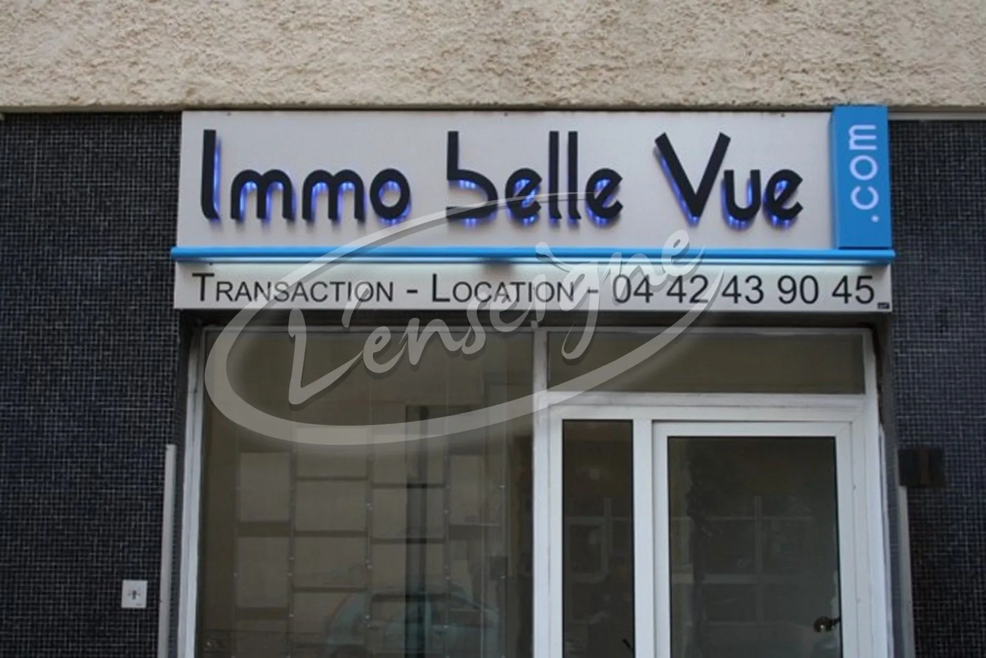Enseigne agence immobilière
