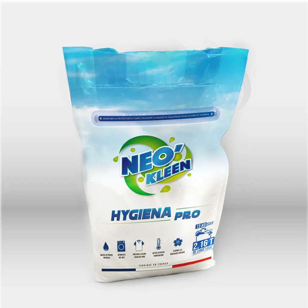 Lessive virucide désinfectante, bactéricide et fongicide - Sac de 13 kg