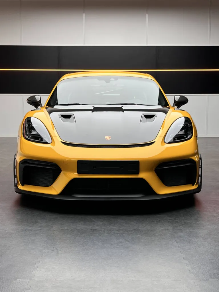 PORSCHE GT4RS SIGNAL YELLOW - PPF XPEL INTEGRAL - BRUXELLES