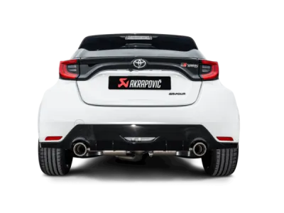 Catback Akrapovic Titanium Slip-on race Toyota Yaris GR 2021 | ADP Performance