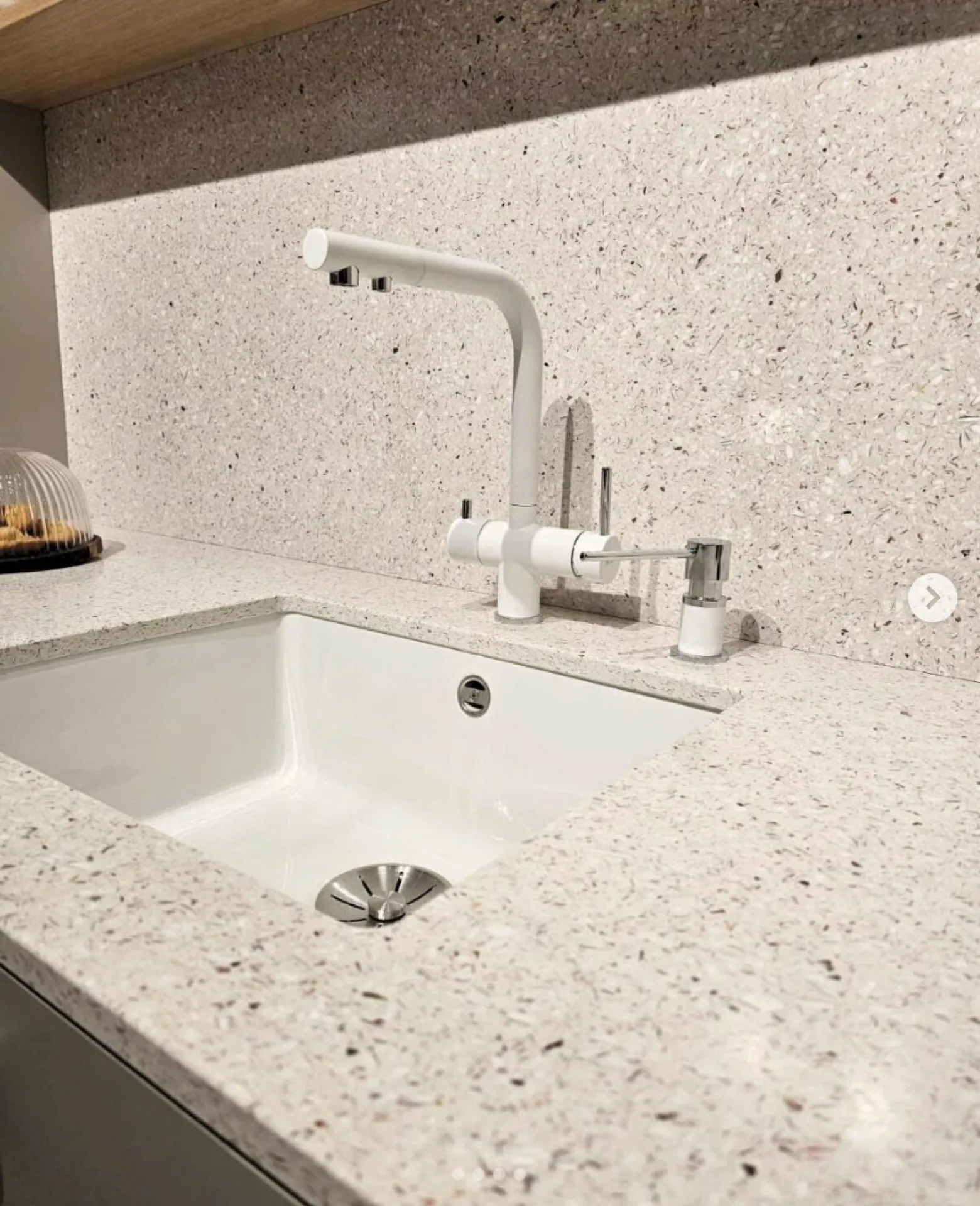 Plan de travail en béton d'huitre à Marcheprime en Gironde