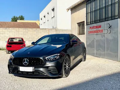 Traitement céramique de protection carrosserie pour Mercedes CLE Noire à Aubagne