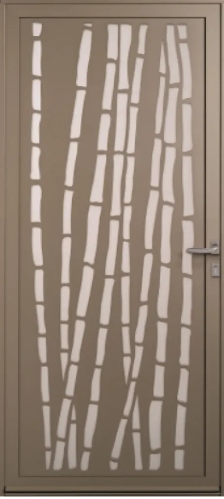 Porte d'Entrée Bois/Alu