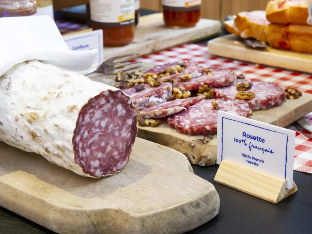 Reportage photographique petit déjeuner buffet Novotel rosette de Lyon