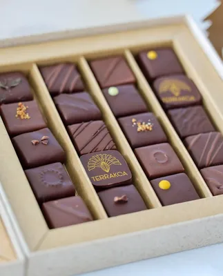 Nos coffrets assortiments ganaches et pralinés