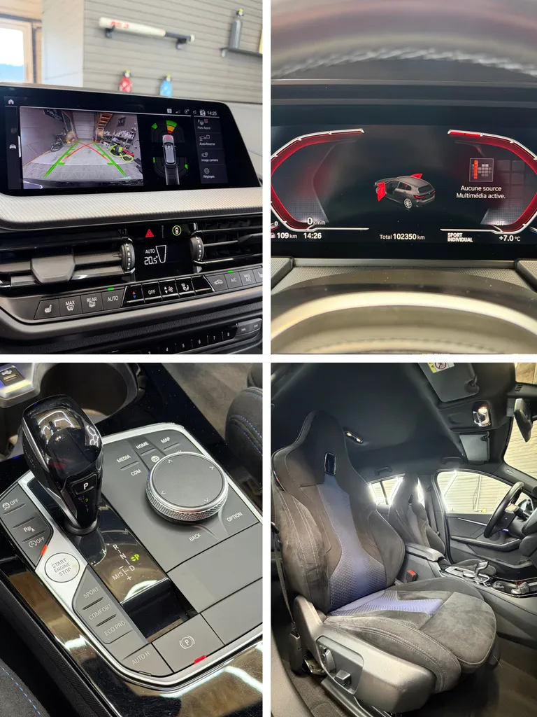 BMW SERIE 1 118i / PACK M SPORT INT/EXT/ BOITE AUTO/ LED / SIEGE SPORT/ SIEGE ELECTRIQUE
