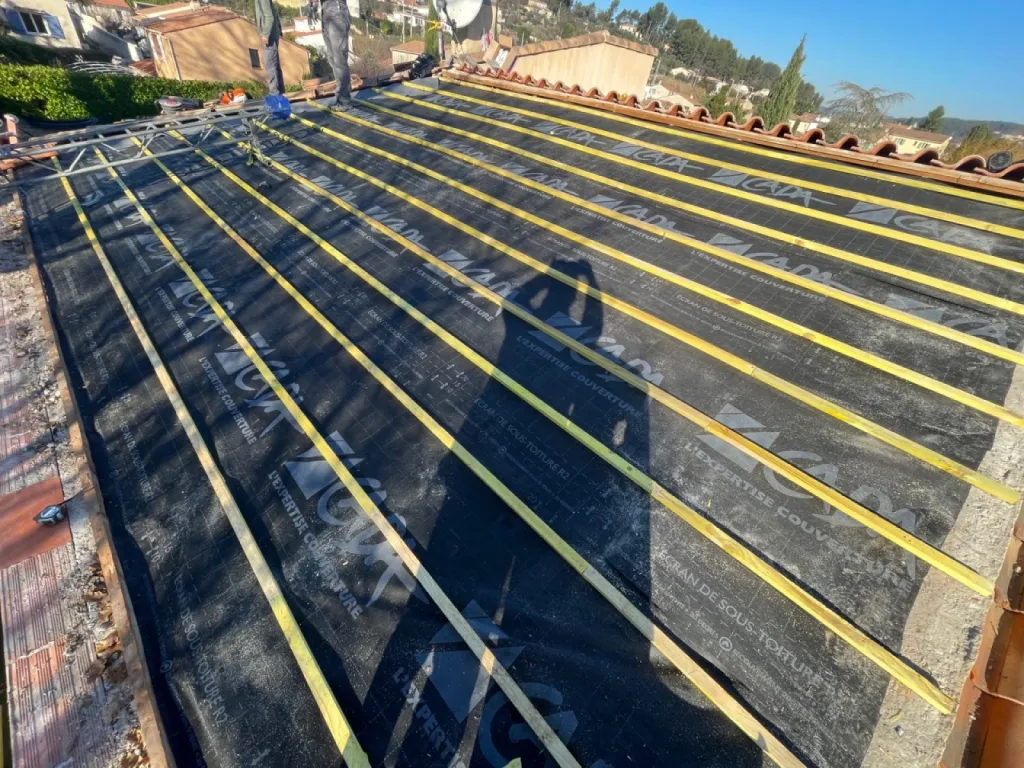 pose des litaux près de martigues