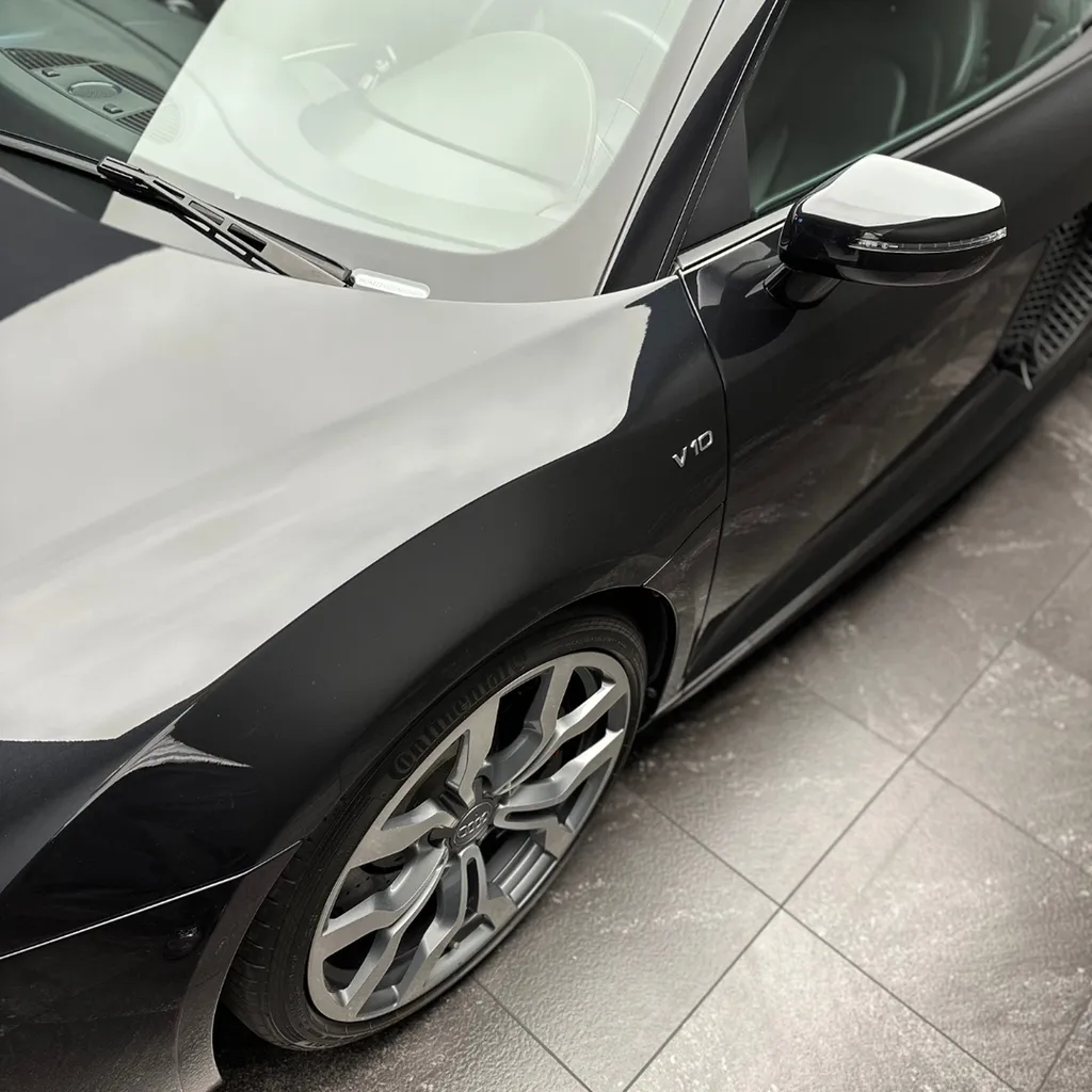 Audi R8 protégée par un film de protection PPF au Mans en Sarthe
