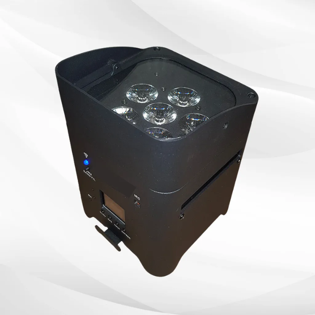 LOCATION PROJECTEUR LEDS AUTONOME SUR BATTERIE BOXKOLOR SAMBA AUDIO PRO A TOULON