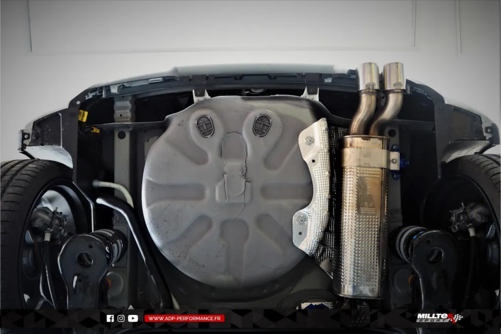 Ligne d'échappement (cat-back) Milltek Le Pontet - Peugeot 208 GTI 1.6 THP 208cv - ADP Performance