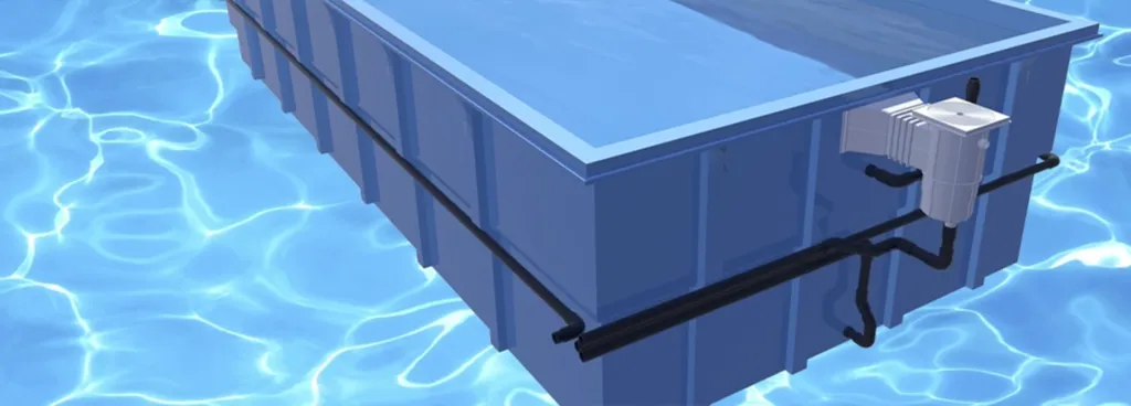 Constructeur de piscines coque à fond incliné à Le Barp et sa région