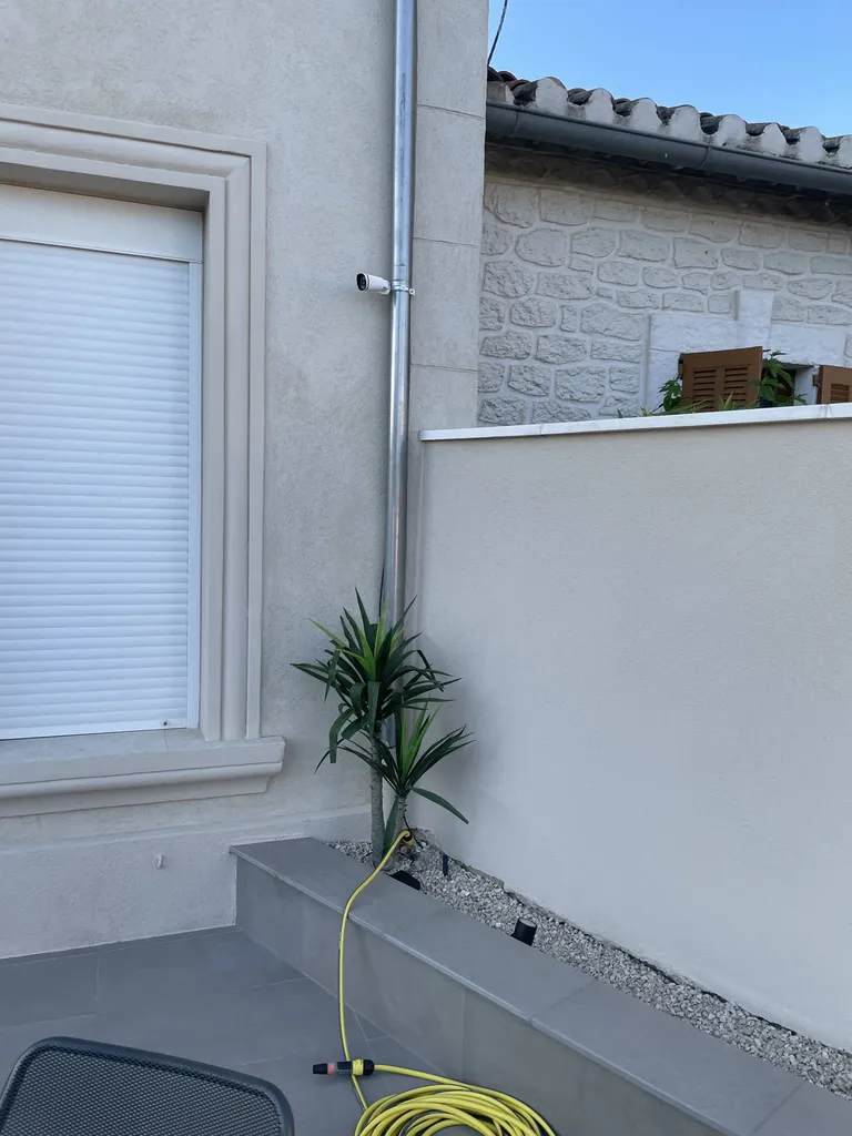 Façade Sud et façade Est  avant travauxmaison de ville