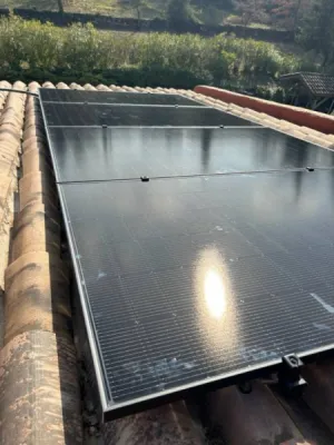 Installation de 40m2 de panneaux photovoltaïques