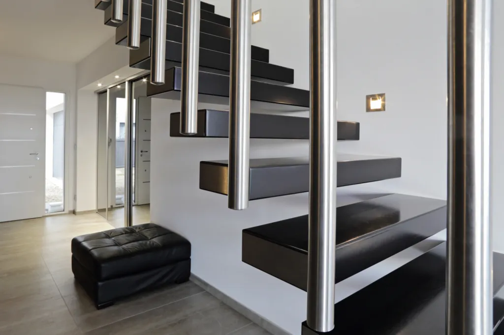 escalier lumineux LED éclairage intelligent