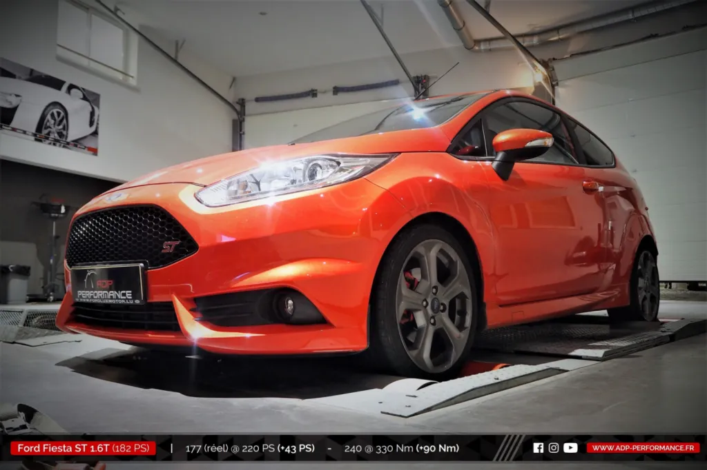 Reprogrammation moteur Avignon - Ford Fiesta ST 1.6T 182cv - ADP Performance