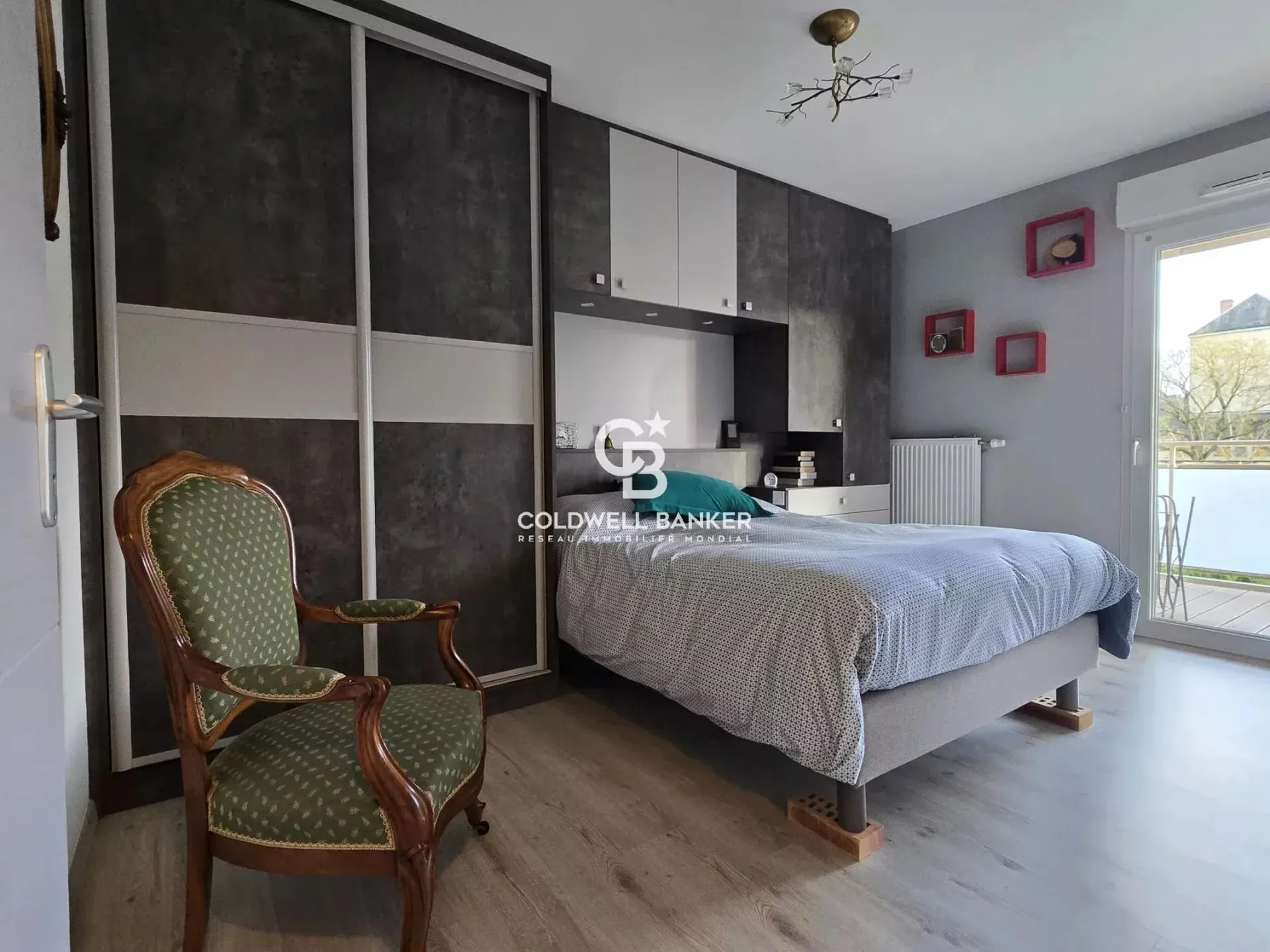 acheter un appartement avec deux terrasses, ascenseur et parkings privés dans une résidence sécurisée au Mans