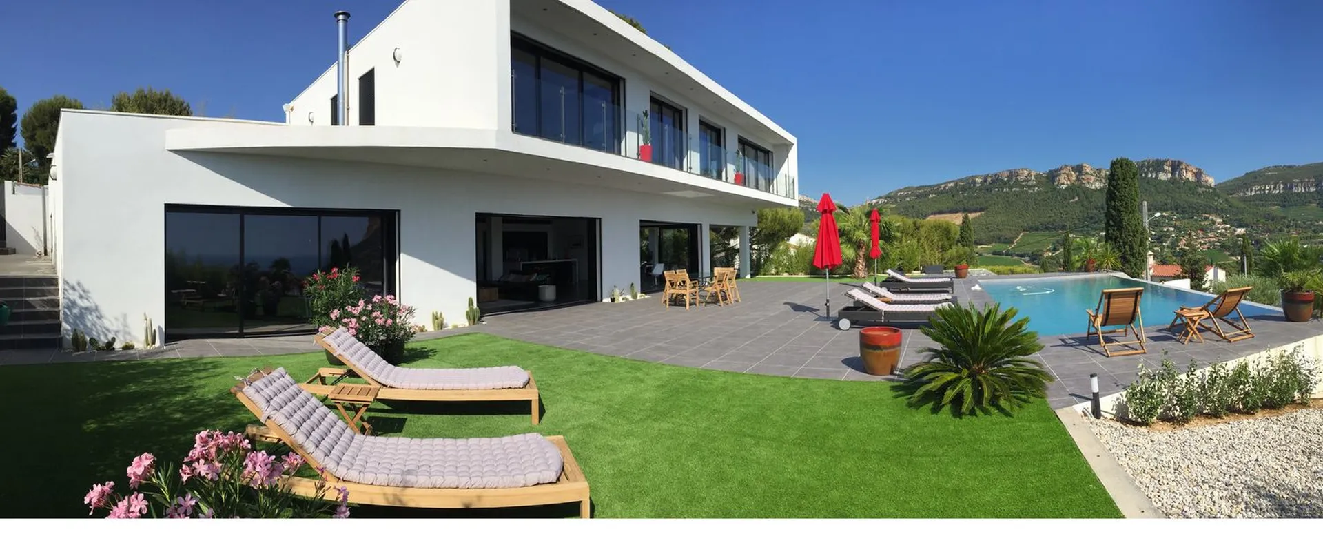 A vendre Cassis villa neuve vue mer