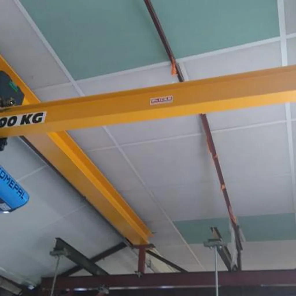 Installation d'une poutre roulante manuel palan à chaîne électrique à Chambéry en Savoie