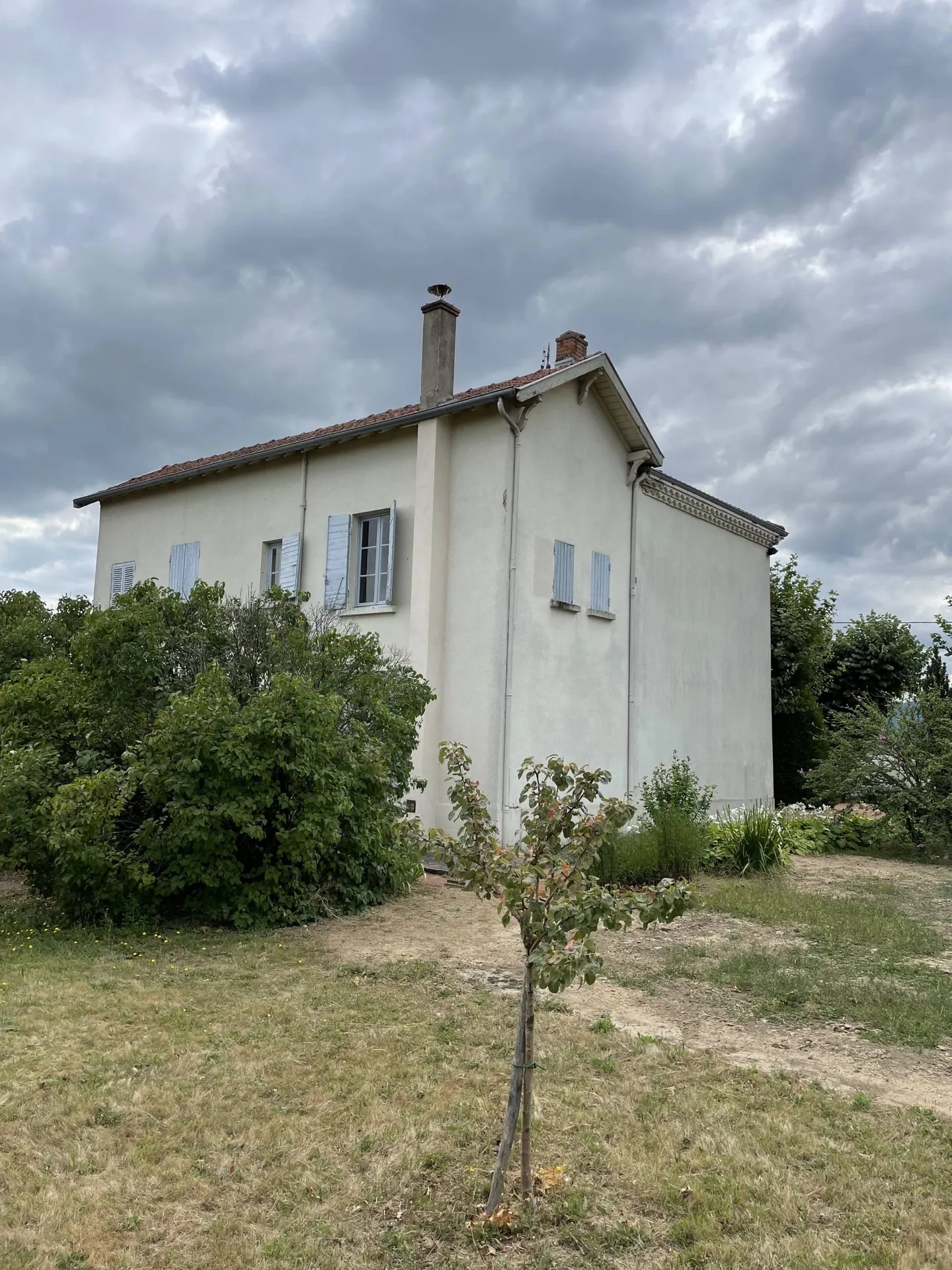 Avant isolation par l'extérieur à Belleville en Beaujolais près de Villefranche sur Saône (69)