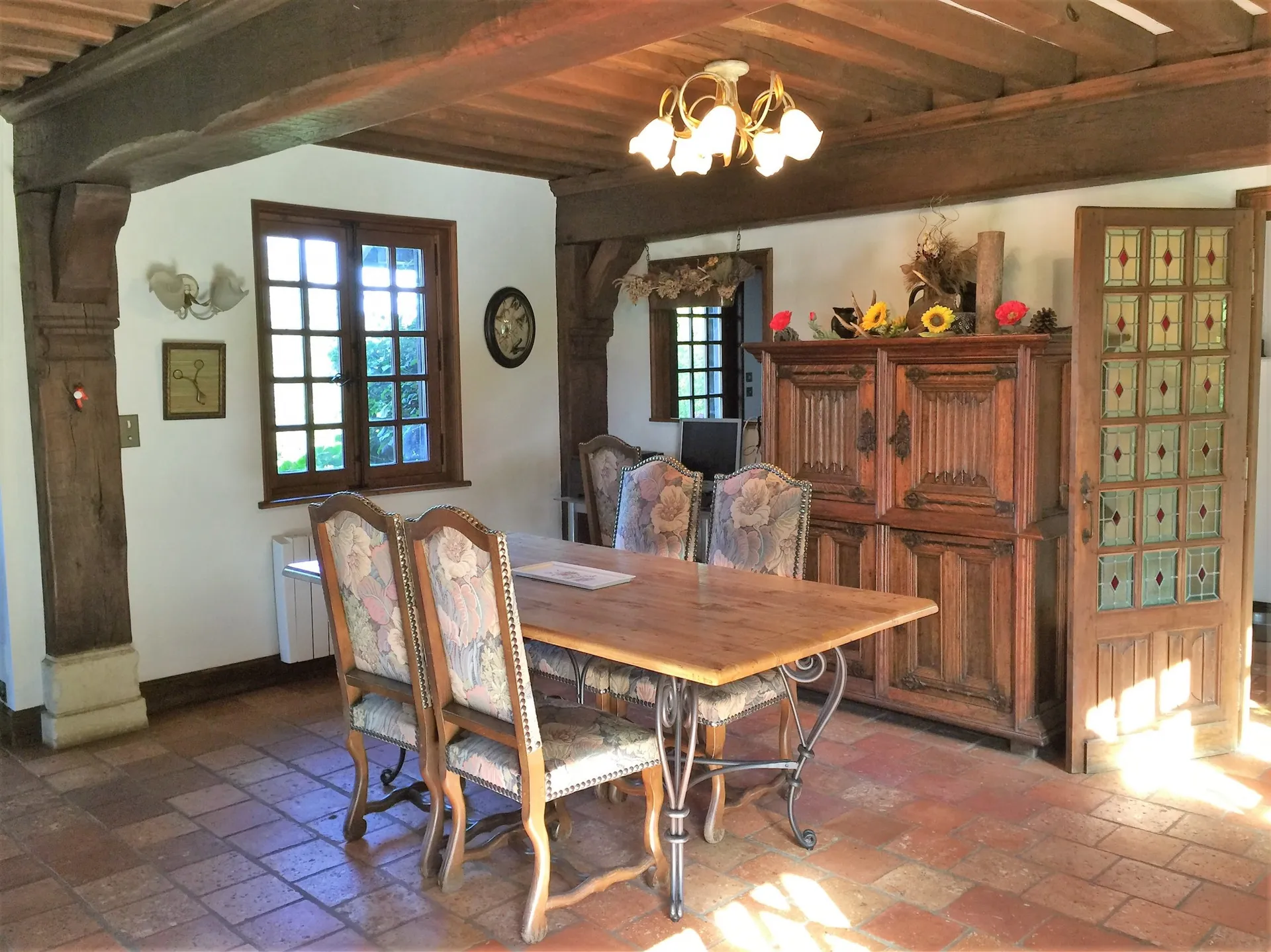 maison normande à vendre Lyons-la-Forêt, Agence Terres et Demeures de Normandie de Lisieux