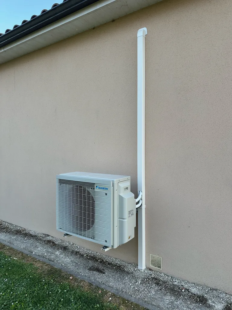 installation pompe à chaleur/ gainable 